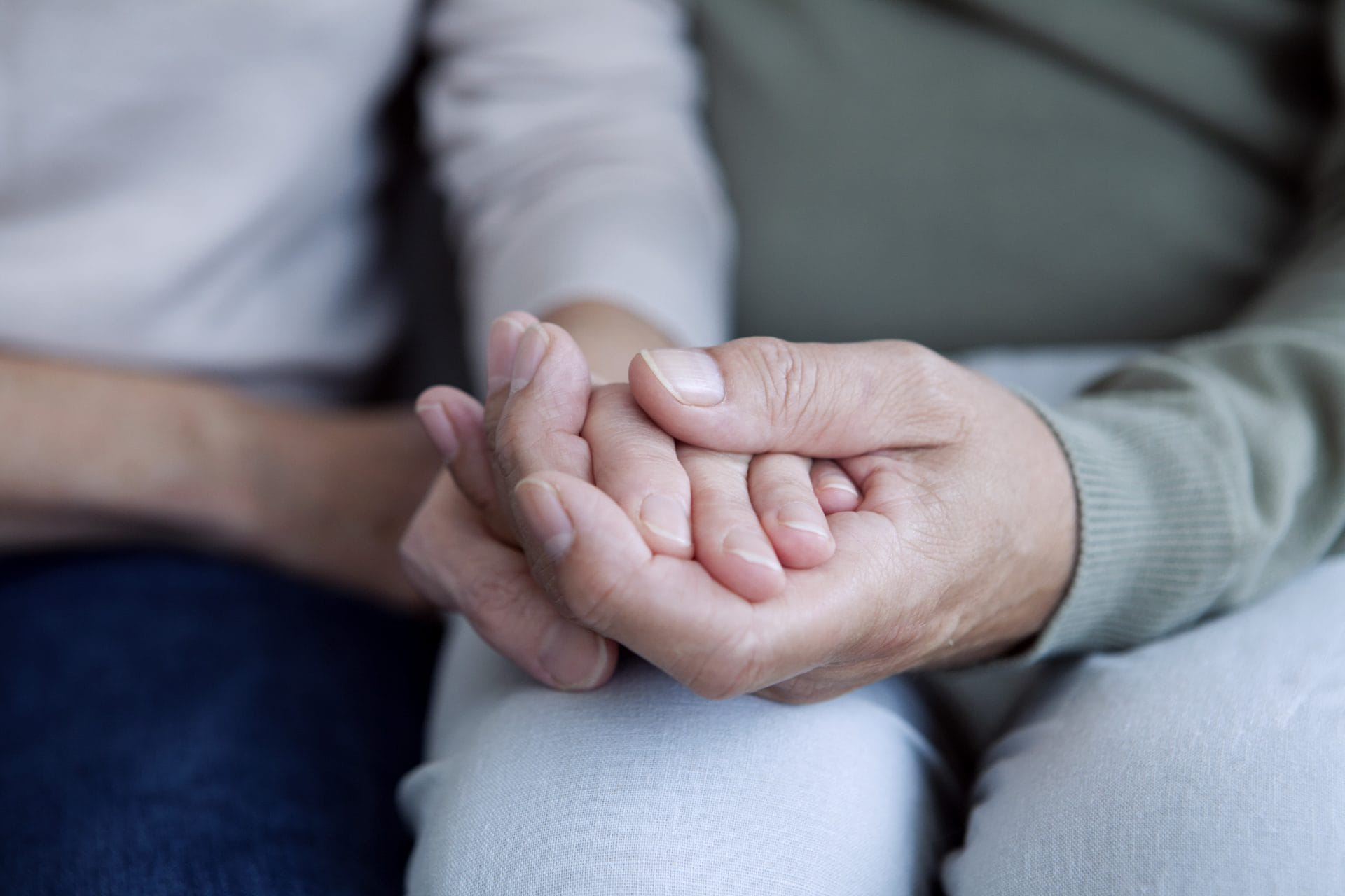 people holding hands
