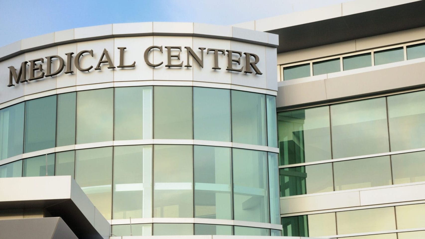Medical center building representing Harris County cremations near the Texas Medical Center in Houston.