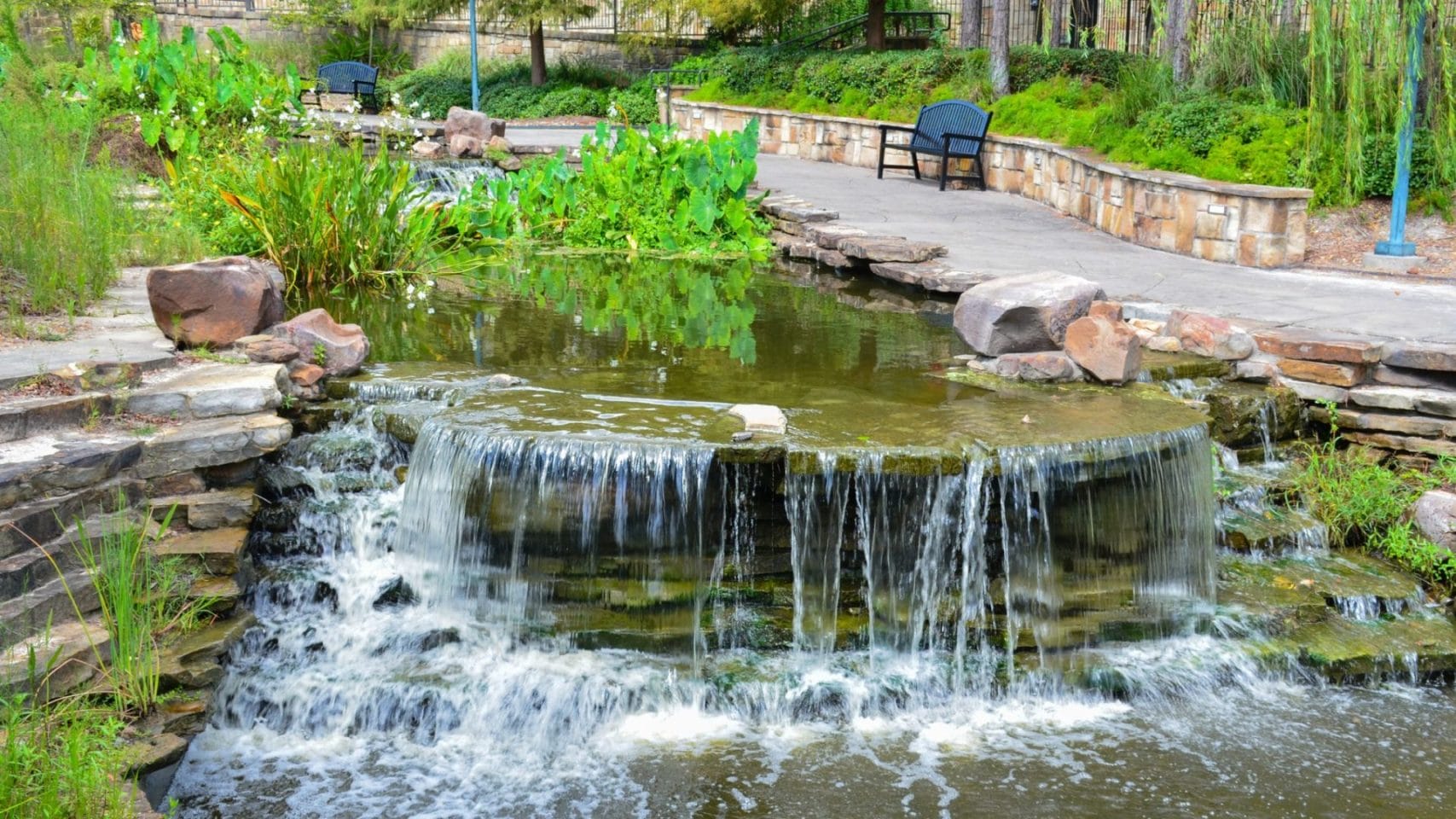 Lake Woodlands Waterway in The Woodlands, TX for families researching cremation services.